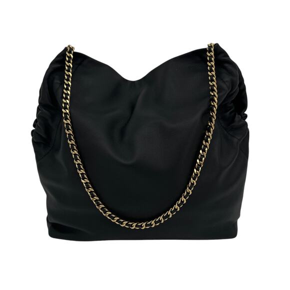 VERONICA BEARD Leather Slouch Bag in Black - Picture 6 of 13